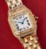 Cartier Panthere De 19*25mm 316L Steel Imported Quartz Movement Watch